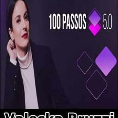 Capa: 100 PASSOS 5.0 – VALESKA BRUZZI