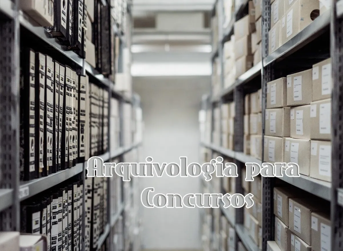 Capa: Arquivologia para Concursos – A Casa do Concurseiro