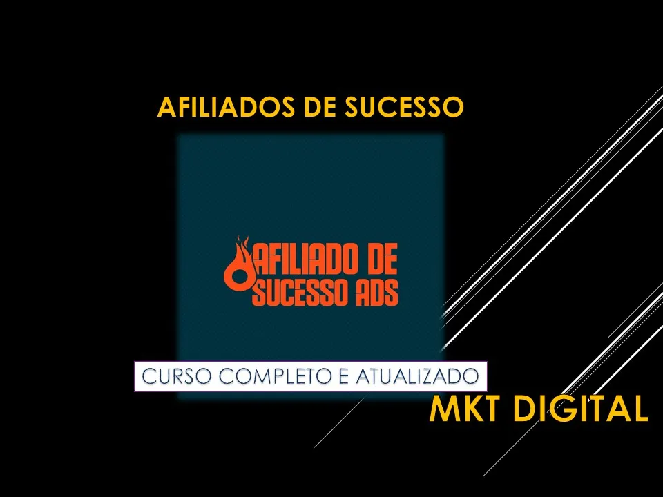 Capa: Afiliados de Sucesso GB N.D