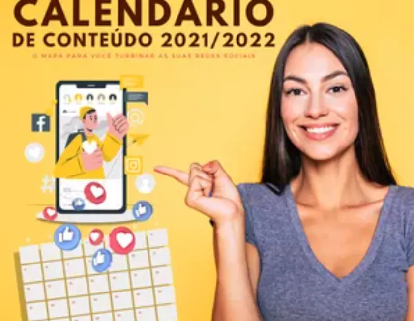 Capa: CALENDÁRIO PARA MIDIAS SOCIAIS – JONATAN VINICIUS