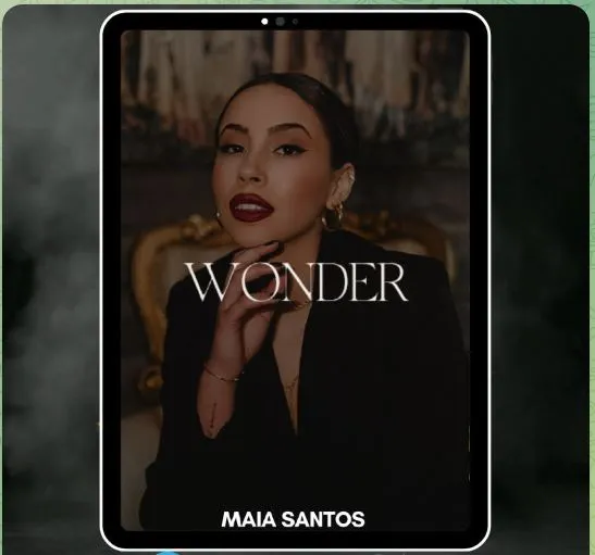 Capa: COMUNIDADE WONDER – MAIA SANTOS