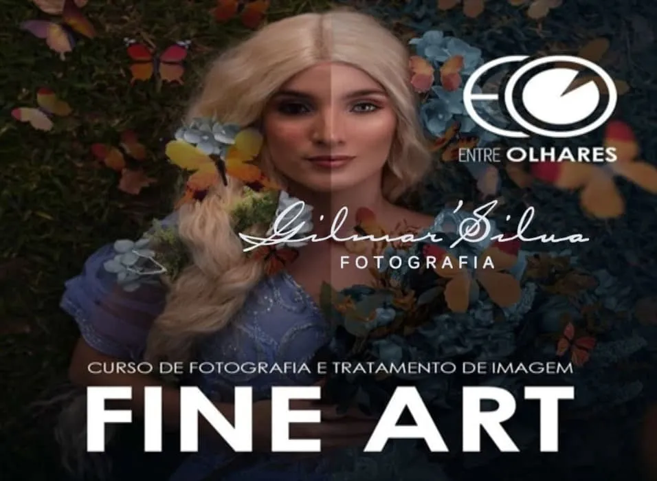 Capa: Curso de Fotografia e Tratamento de Imagens (Fine Art) – Gilmar Silva
