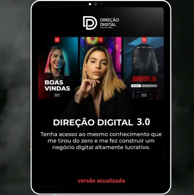 Capa: DIREÇÃO DIGITAL 3.0 – ANA JORDS (VERSÃO ATUALIZADA)