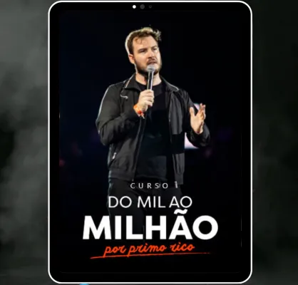 Capa do curso: DO MIL AO MILHÃO – THIAGO NIGRO [ PRIMO RICO ]