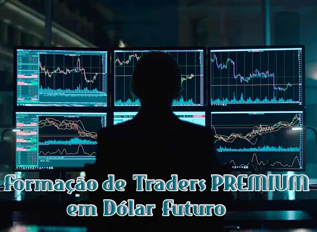 Capa: Formação de Traders PREMIUM em Dólar Futuro – Falcon Trader
