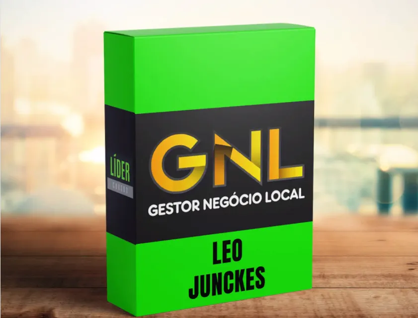 Capa: GESTOR NEGÓCIO LOCAL  – LÉO JUNCKES