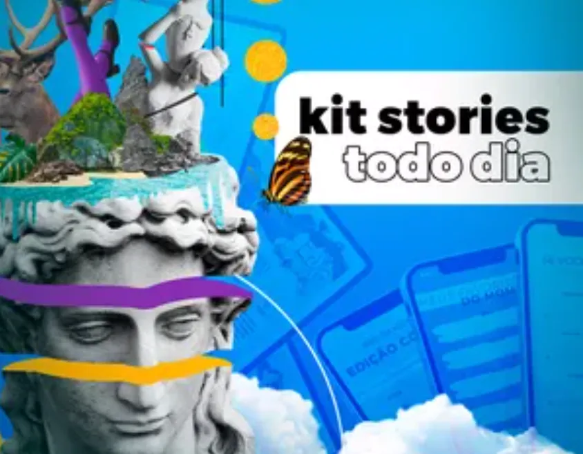 Capa: KIT STORIES TODO DIA – CAROL BASTOS