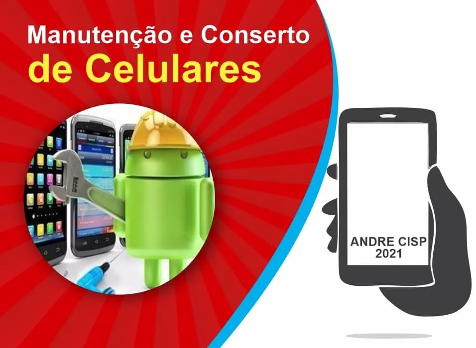 Capa: Manutenção e Conserto de Celulares 4.0 – AndreCisp