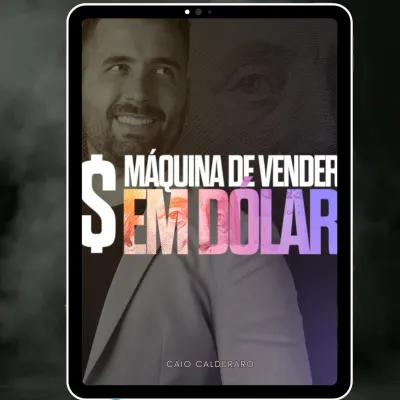 Capa: MAQUINA DE VENDER EM DÓLAR – CAIO CALDERARO (edição 2024)