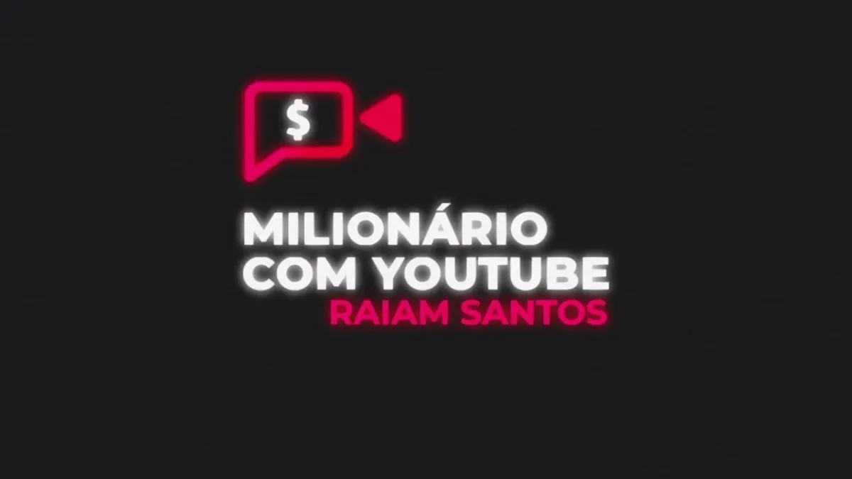 Capa: Milionário com YouTube – Raiam Santos