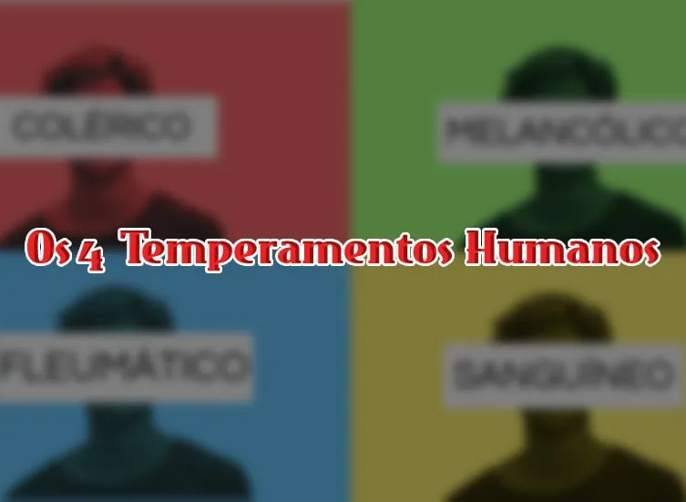 Capa: Os 4 Temperamentos Humanos – Italo Marsili