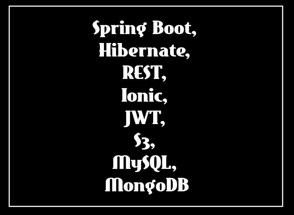 Capa: Spring Boot, Hibernate, REST, Ionic, JWT, S3, MySQL, MongoDB – Nelio Alves