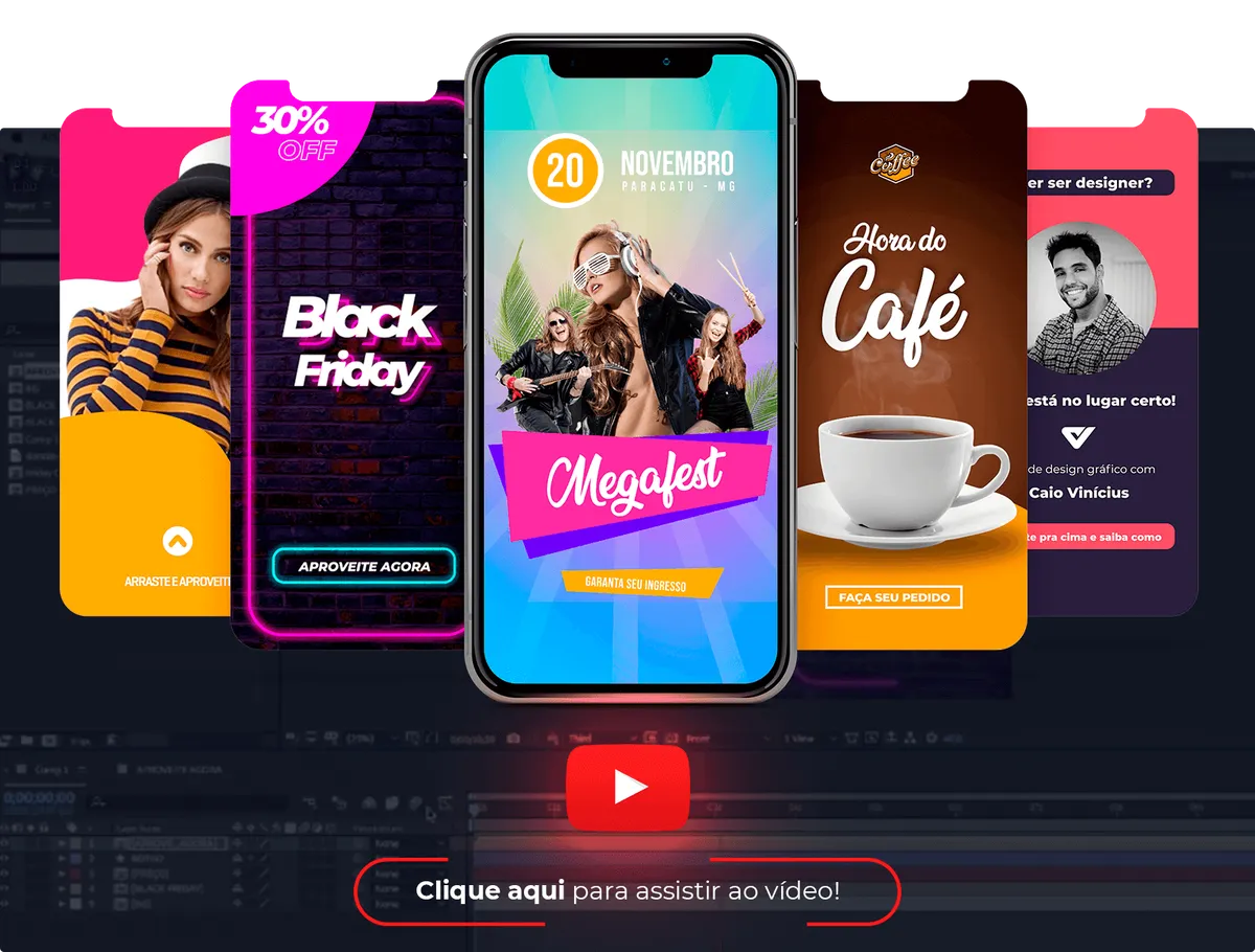Capa: Stories Animados – Caio Vinicius