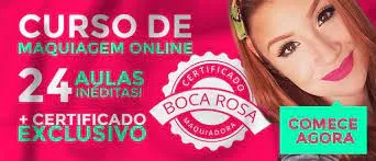 Capa: Curso De Maquiagem Profissional – Boca Rosa