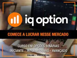 Capa: Curso Iq Óption – Opções Binárias