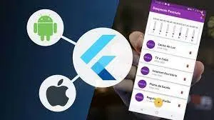 Capa: Aprenda Flutter e Desenvolva Apps Para Android e IOS 2021