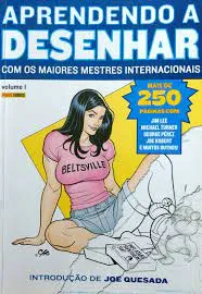 Capa: Aprendendo a Desenhar Com Os Maiores Mestres Internacionais