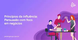 Capa: Princípios da influência persuasão com foco em negócios