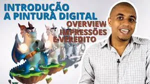 Capa: Introdução a pintura digital – Guilherme Freitas