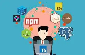 Capa: TypeScript, Node, ES6 e Postgres – CRIE PROJETOS DO ZERO!