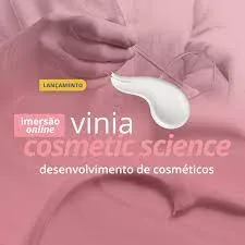 Capa: Vinia Cosmetic Science – Desenvolvimento de cosméticos online