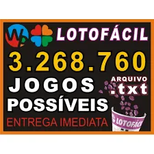Capa: Todas as 3.268.760 combinações da lotofácil