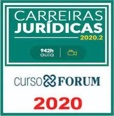 Capa: Carreiras Jurídicas – Forum 2020