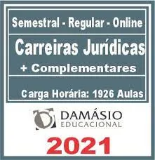 Capa: Carreiras Jurídicas + Complementar – Damásio 2021