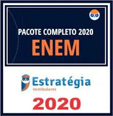 Capa: Cursinhos – Enem (Exame Nacional do Ensino Médio) Estratégia 2020