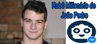 Capa: CURSO ROBÔ MILIONÁRIO – JOÃO PEDRO