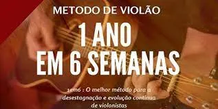 Capa: Curso de Violão – 1 Ano em 6 Semanas