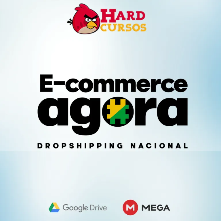 Capa: Treinamento Ecommerce Agora 2.0 – Wesley Banza e Michelle Jakobs