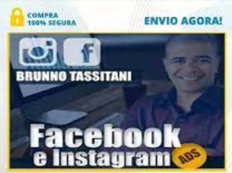 Capa: FACEBOOK &amp; INSTAGRAM ADS – BRUNO TASSITANI