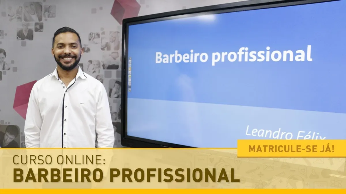 Capa: Barbeiro Profissional – Leandro Felix
