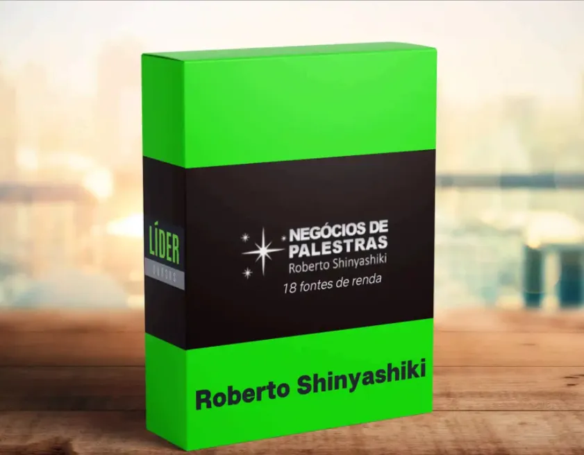 Capa: Negócios de Palestras – Curso com Roberto Shinyashiki