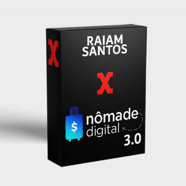 Capa: Nômade Digital 3.0 – Raiam Santos