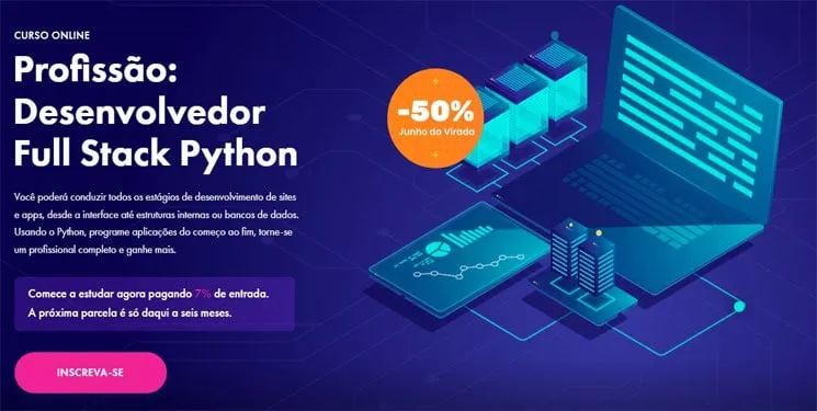 Capa: Profissão: Desenvolvedor Full Stack Python