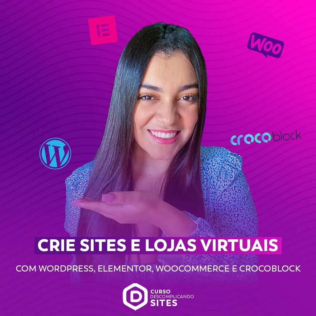 Capa: Descomplicando Sites – Micaela Pinheiro