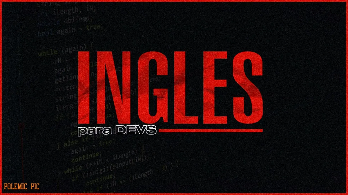 Capa: Semana Ingles para Devs