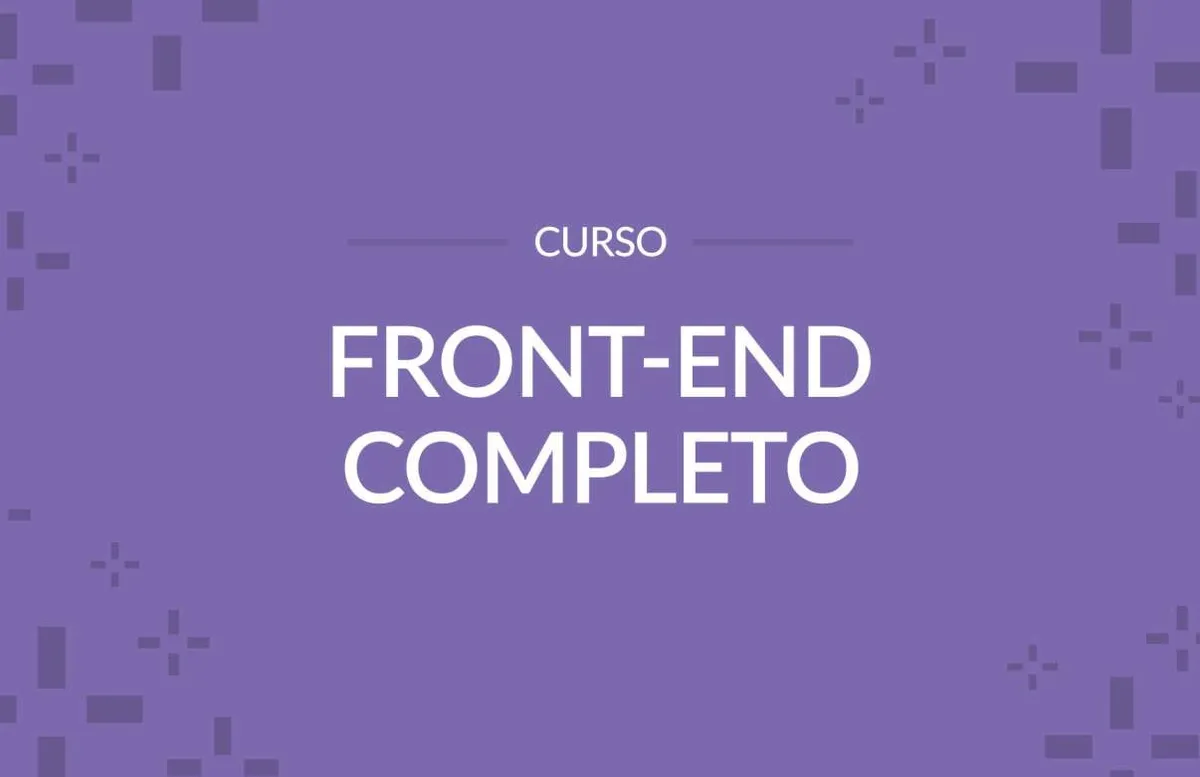 Capa: Webmaster Front-End Completo