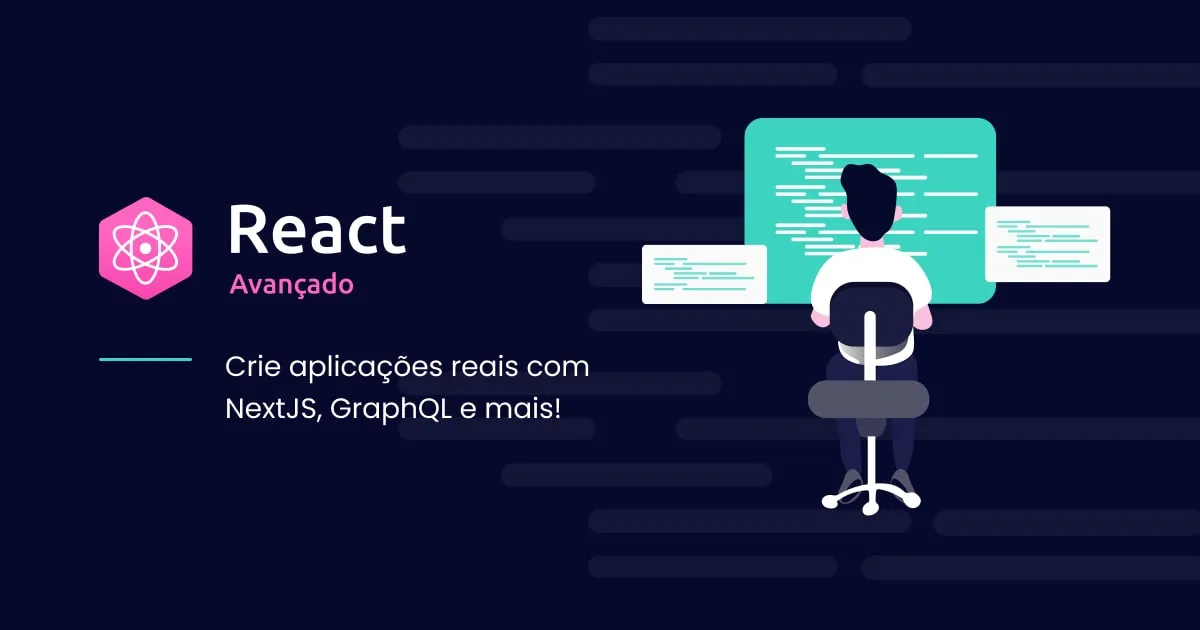 Capa: React Avançado Crie aplicações com NextJS, GraphQL e mais