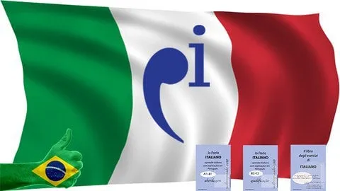Capa: Curso completo de Italiano para brasileiros – PontoItaliano