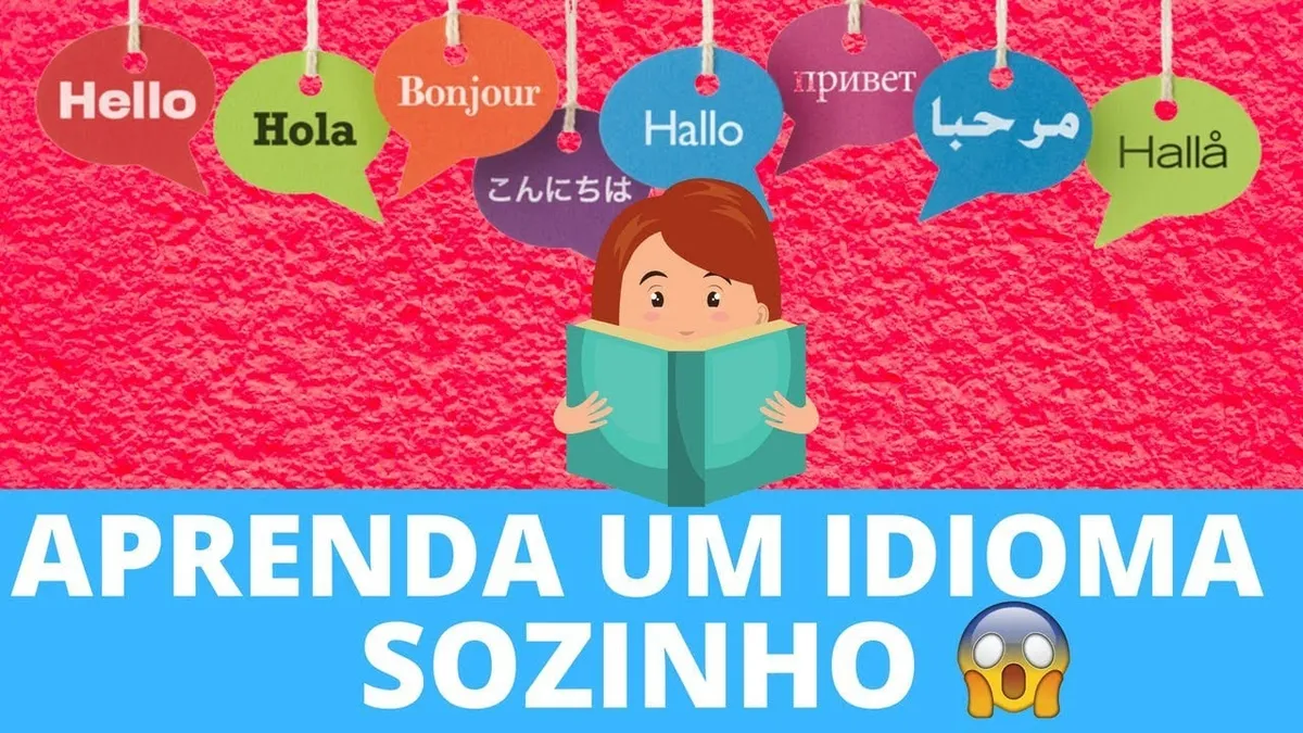 Capa: Como Aprender Qualquer Idioma Sozinho Em Casa