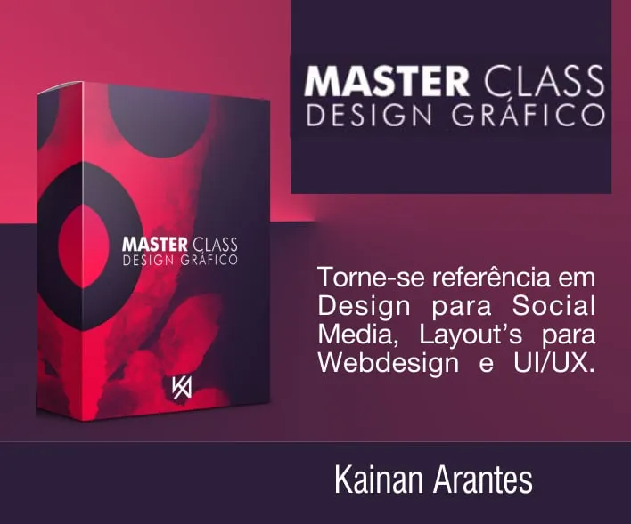Capa: Master Class Design Gráfico