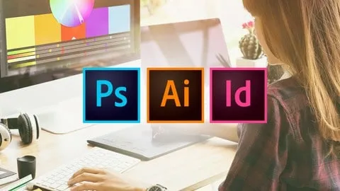 Capa: Design Gráfico Adobe CC 2019 + projetos do início ao fim