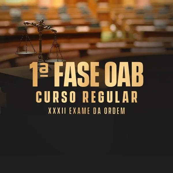 Capa: 1ª Fase da OAB – Curso Regular XXXII EO Teoria