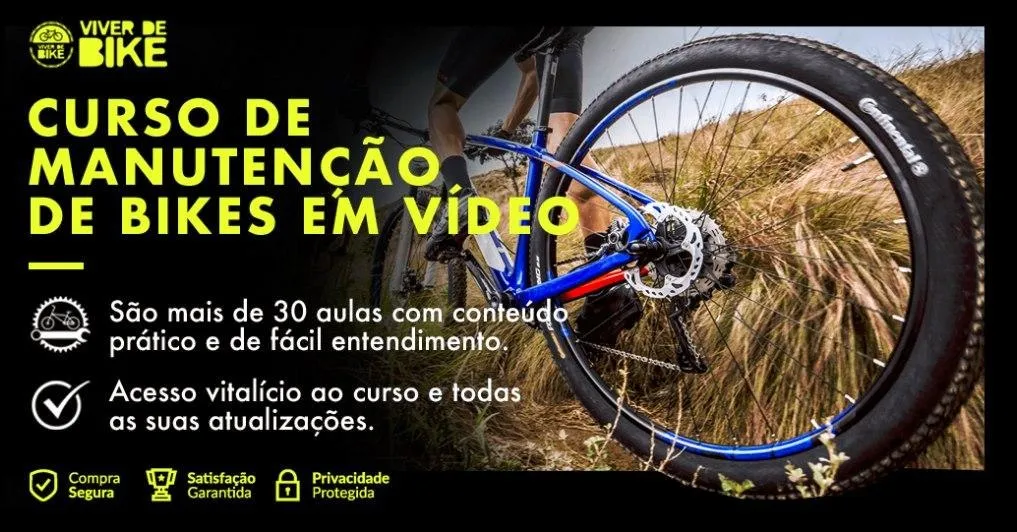 Capa: Viver de Bike – Curso de Manutenção de bicicletas em vídeo