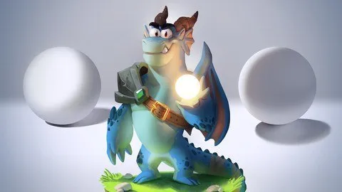 Capa: Introdução a pintura digital – Guilherme Freitas