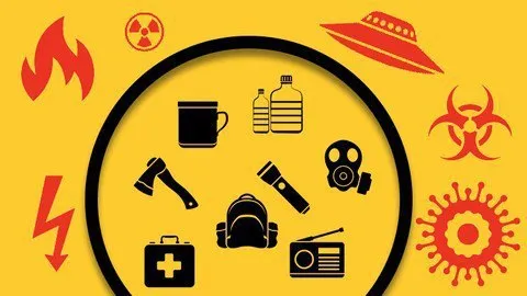 Capa: Prepper Pilot: Urban Survival, SHTF: be prepared! Prepping