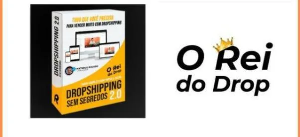Capa: Dropshipping Sem Segredos – Rei do Drop